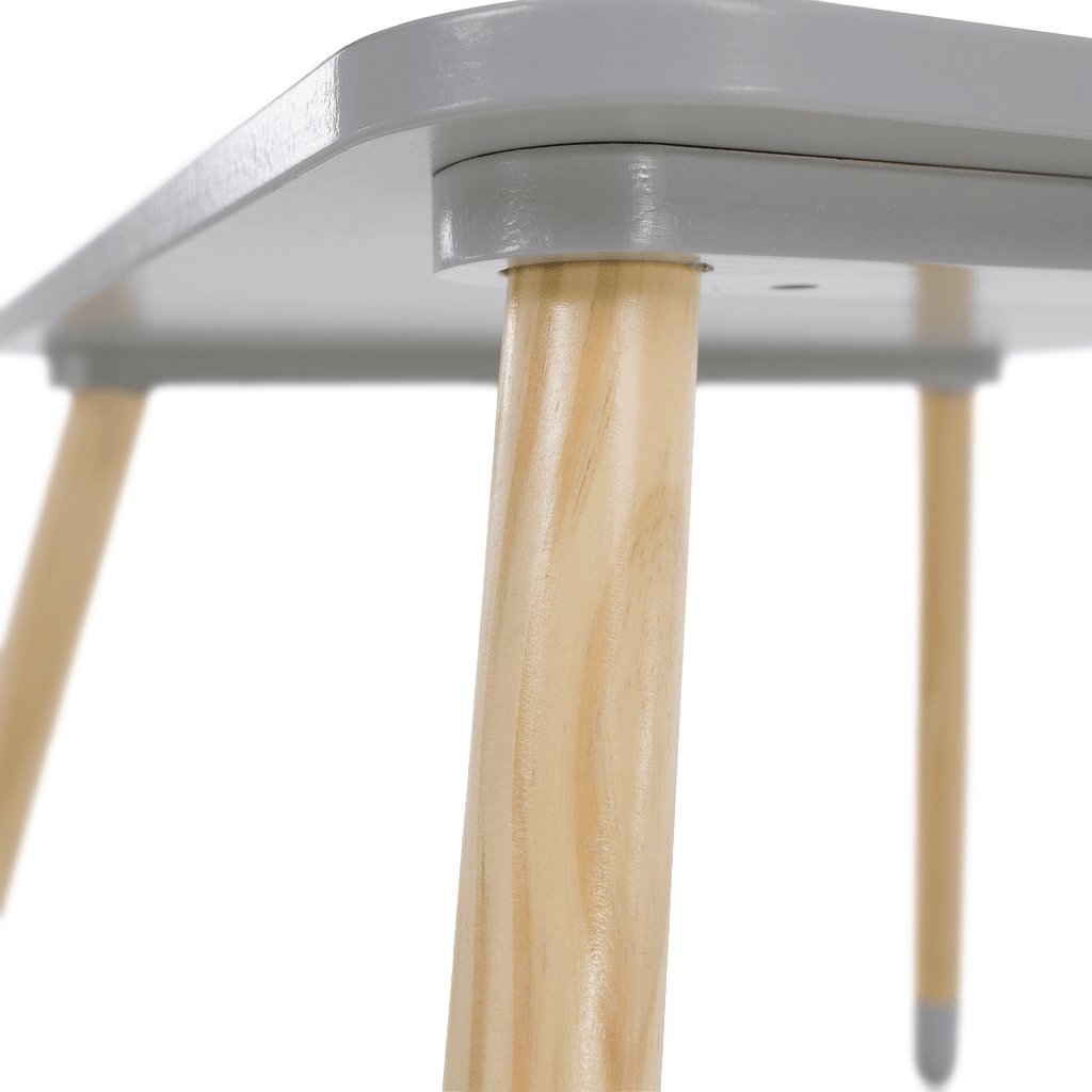 Mobilier copii SAVER, alb / gri