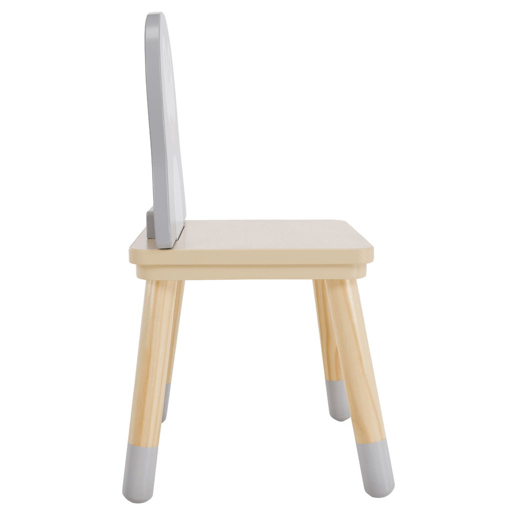 Mobilier copii SAVER, alb / gri