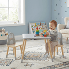 Mobilier copii SAVER, alb / gri