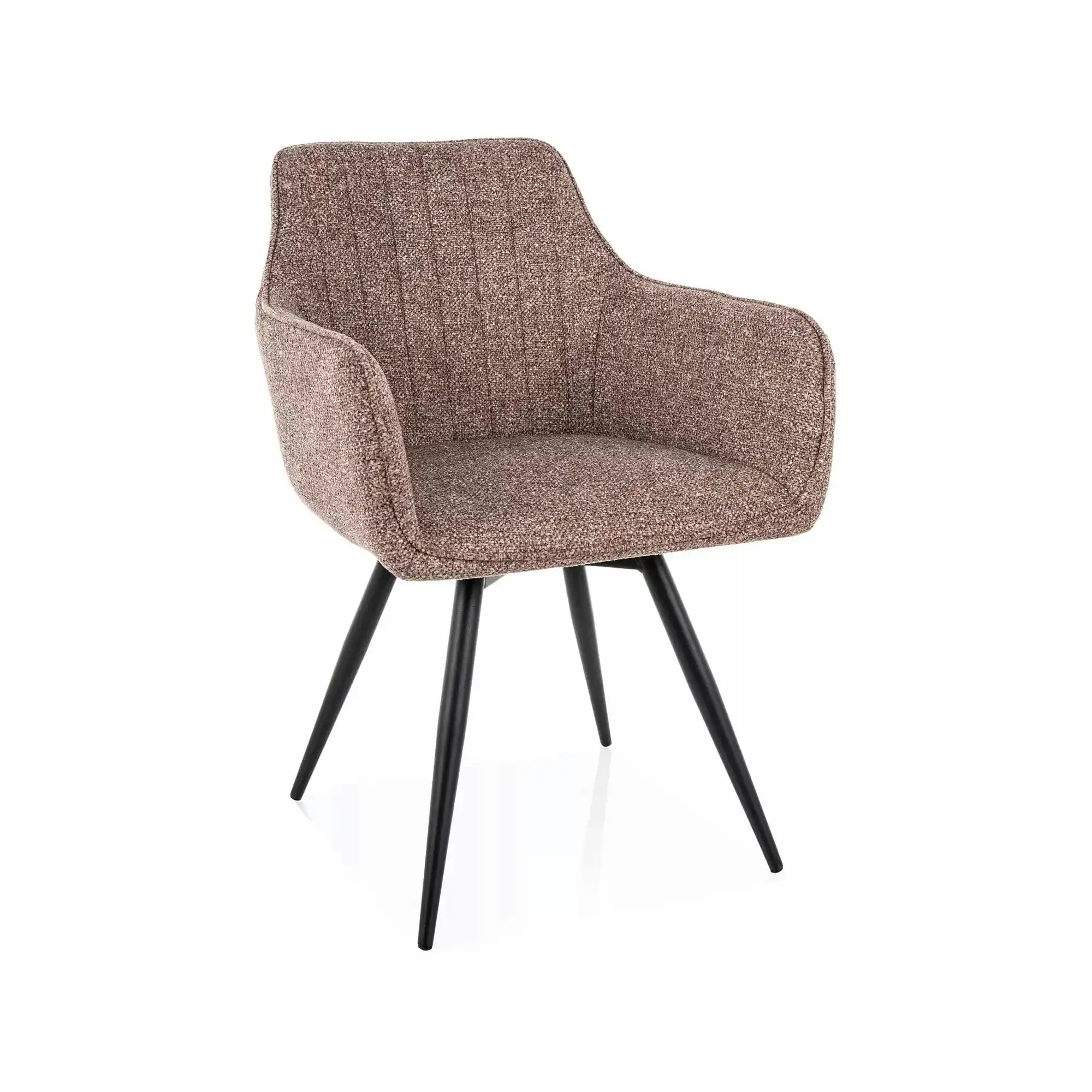 Scaun BALLO, bej inchis/negru