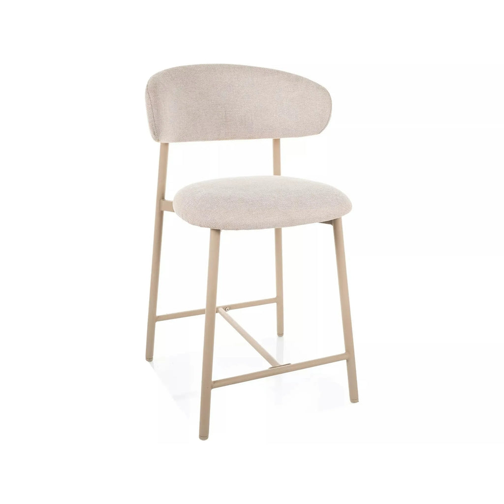 Scaun bar ELTON H-2, bej deschis/casmir