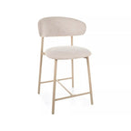 Scaun bar ELTON H-2, bej deschis/casmir
