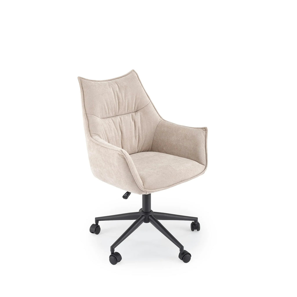 Scaun birou CLIO, bej/negru
