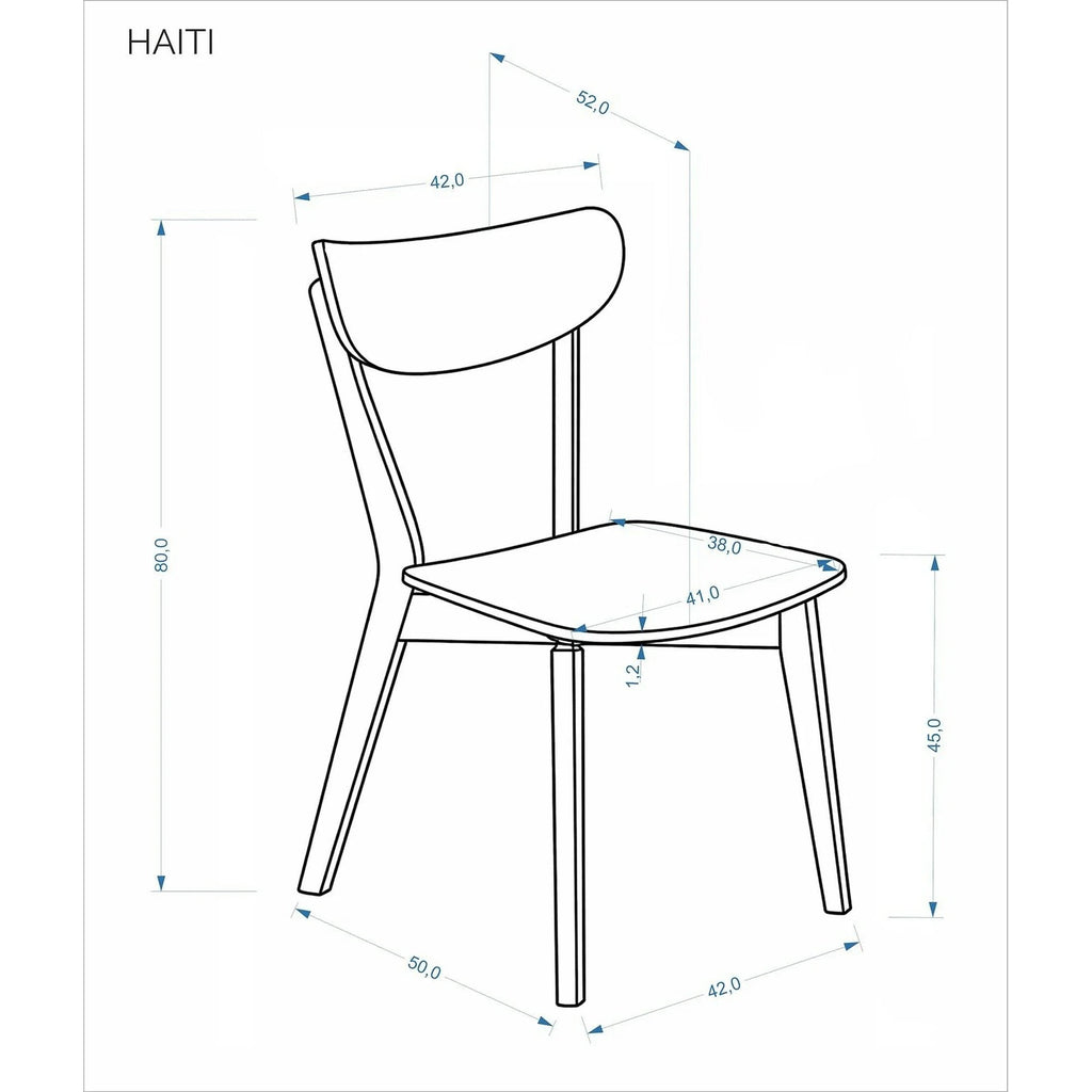 Scaun bucătărie Haiti, detaliu