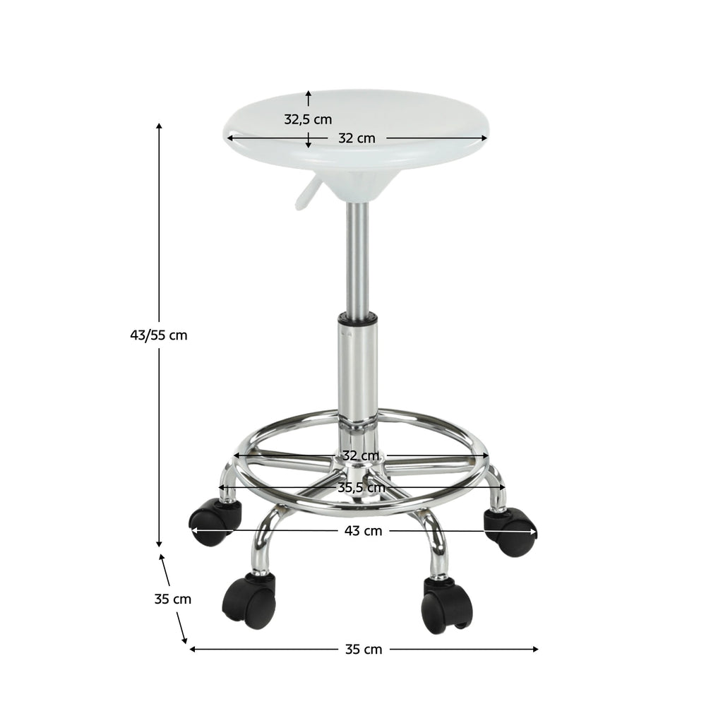 Scaun bucătărie Mabel 4 – schiță cu dimensiuni