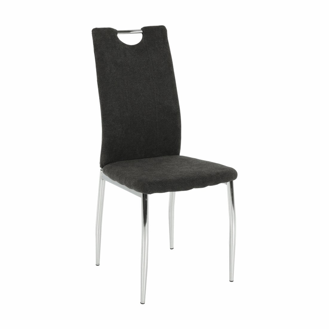 Scaun bucătărie Oliva, maro, vedere din față