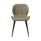 Scaun tapitat living din si picioare metalice Top, vedere 3