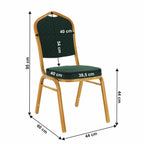 Scaun conferință Zina – schiță cu dimensiuni