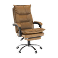 Scaun de birou Drake, maro și argintiu, vedere din față