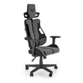 Scaun gaming Nitro 2, negru și roșu, vedere din față