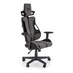Scaun gaming Nitro 2, negru și roșu, vedere din față