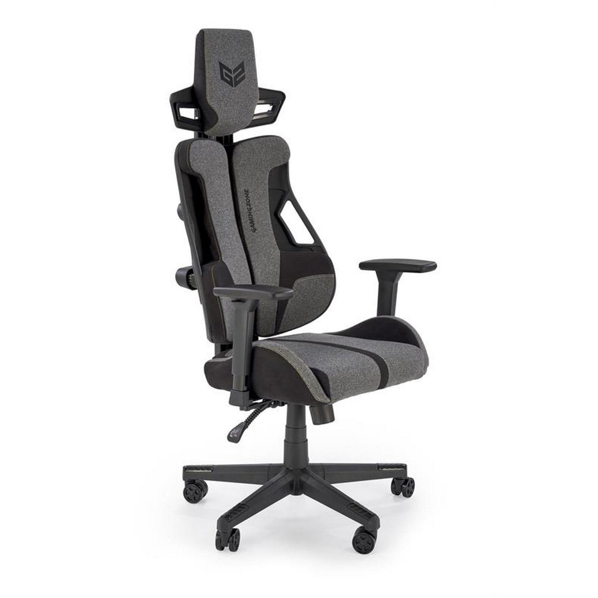 Scaun gaming Nitro 2, negru și roșu, vedere din față