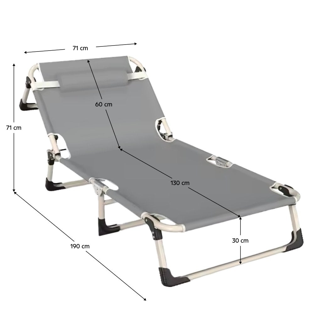 Scaun grădină Bovry – schiță cu dimensiuni