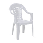 Scaun grădină Kesia, gri, vedere din față