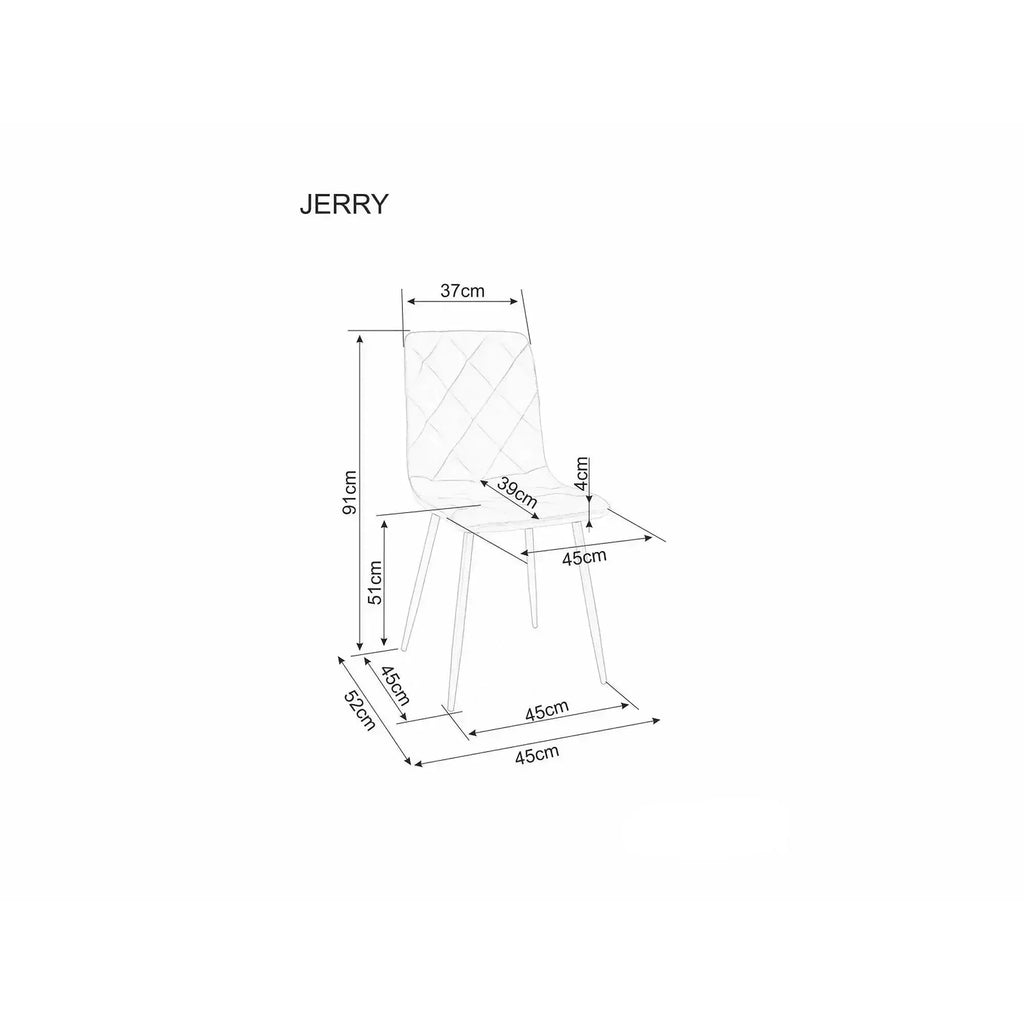 Scaun tapitat JERRY, vedere 12