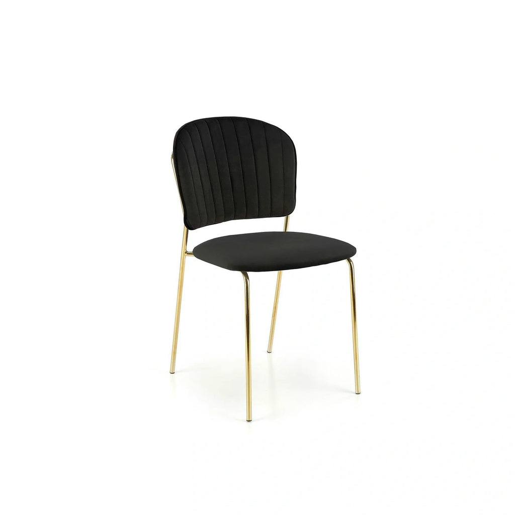 Scaun K499, negru/auriu
