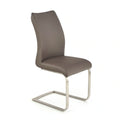 Scaun OPAL, piele ecologica/metal