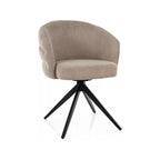 Scaun ORES, bej/negru