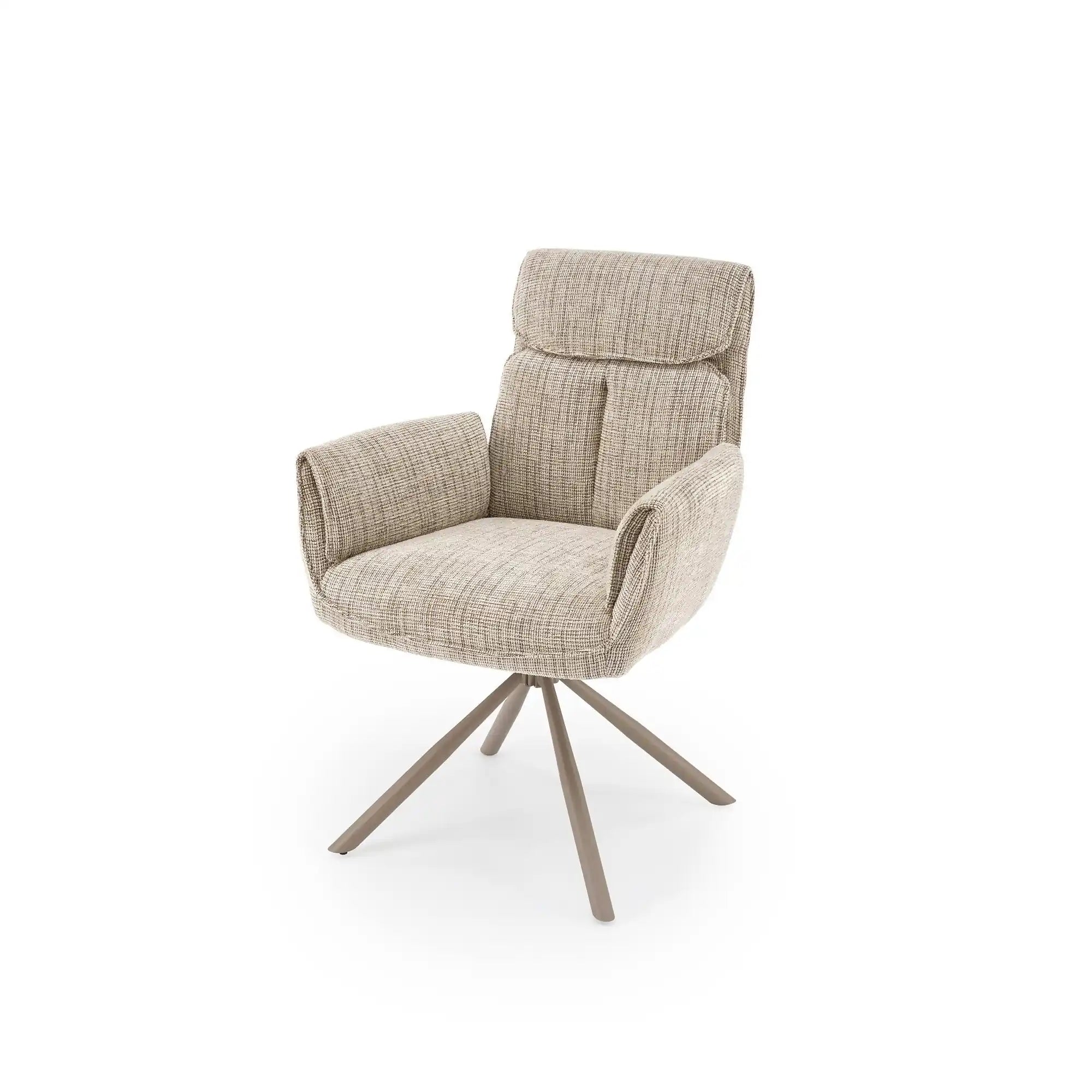 Scaun rotativ K596, bej/casmir