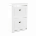 Pantofar SEBER TYP 1, 2 compartimente, alb