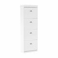 Pantofar SEBER TYP 3, 4 compartimente, alb