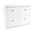 Pantofar SEBER TYP 5, 2 compartimente, alb