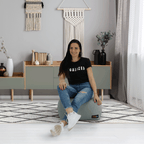 Fotoliu tip sac tapitat ALIMOR, vedere 2
