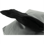 Fotoliu sac ALIMOR, gri / verde