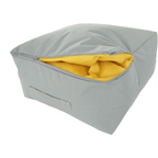 Fotoliu sac ALIMOR, gri / verde