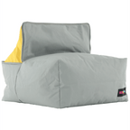 Fotoliu sac ALIMOR, gri / verde
