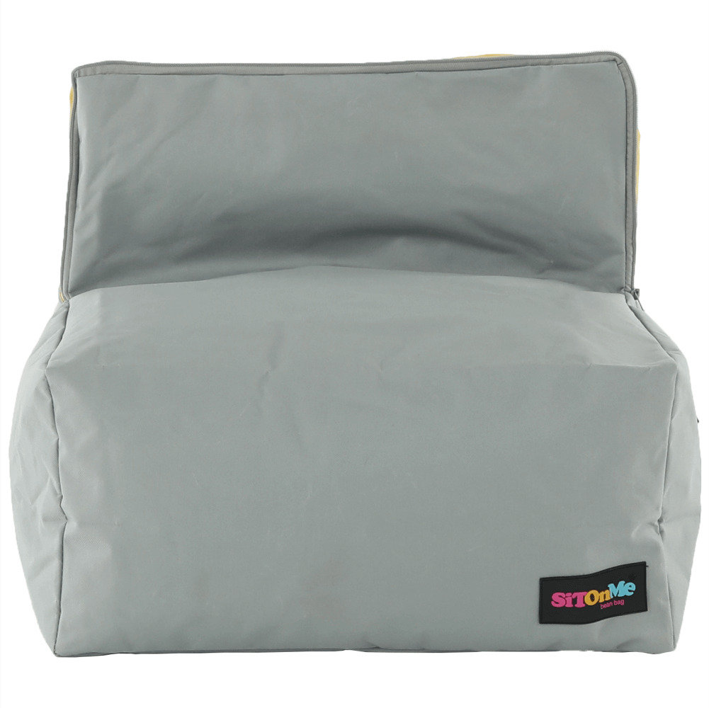 Fotoliu sac ALIMOR, gri / verde