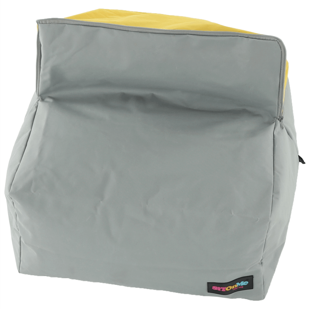 Fotoliu sac ALIMOR, gri / verde