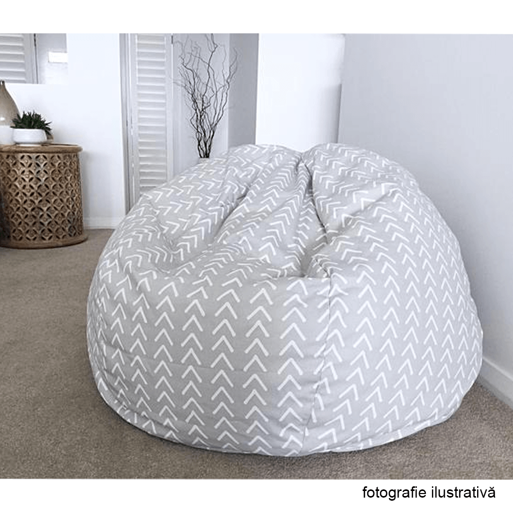 Fotoliu tip sac tapitat GOMBY, vedere 4