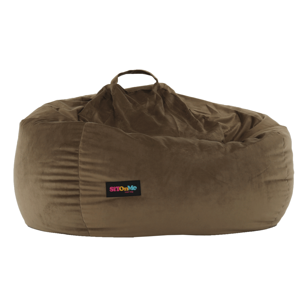 Fotoliu sac TRIKALO, gri maro