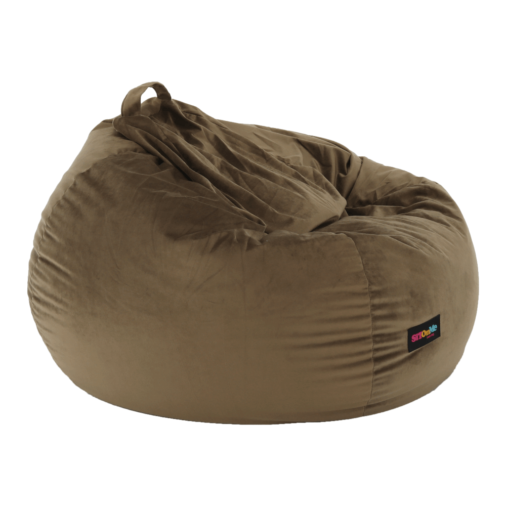 Fotoliu sac TRIKALO, gri maro