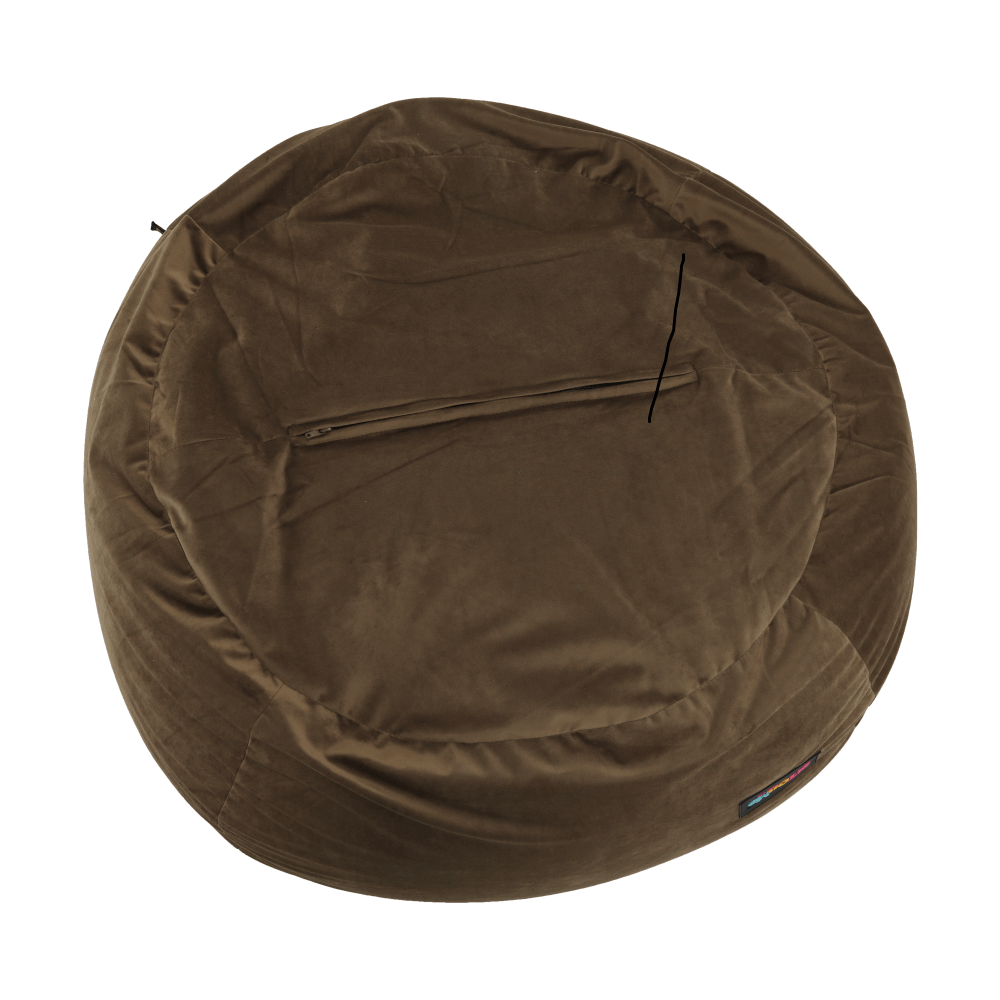 Fotoliu sac TRIKALO, gri maro