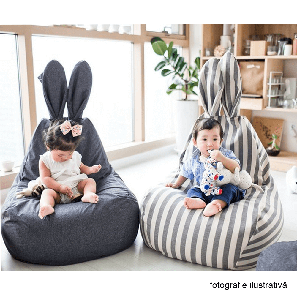 Fotoliu tip sac tapitat LAPIN, vedere 8
