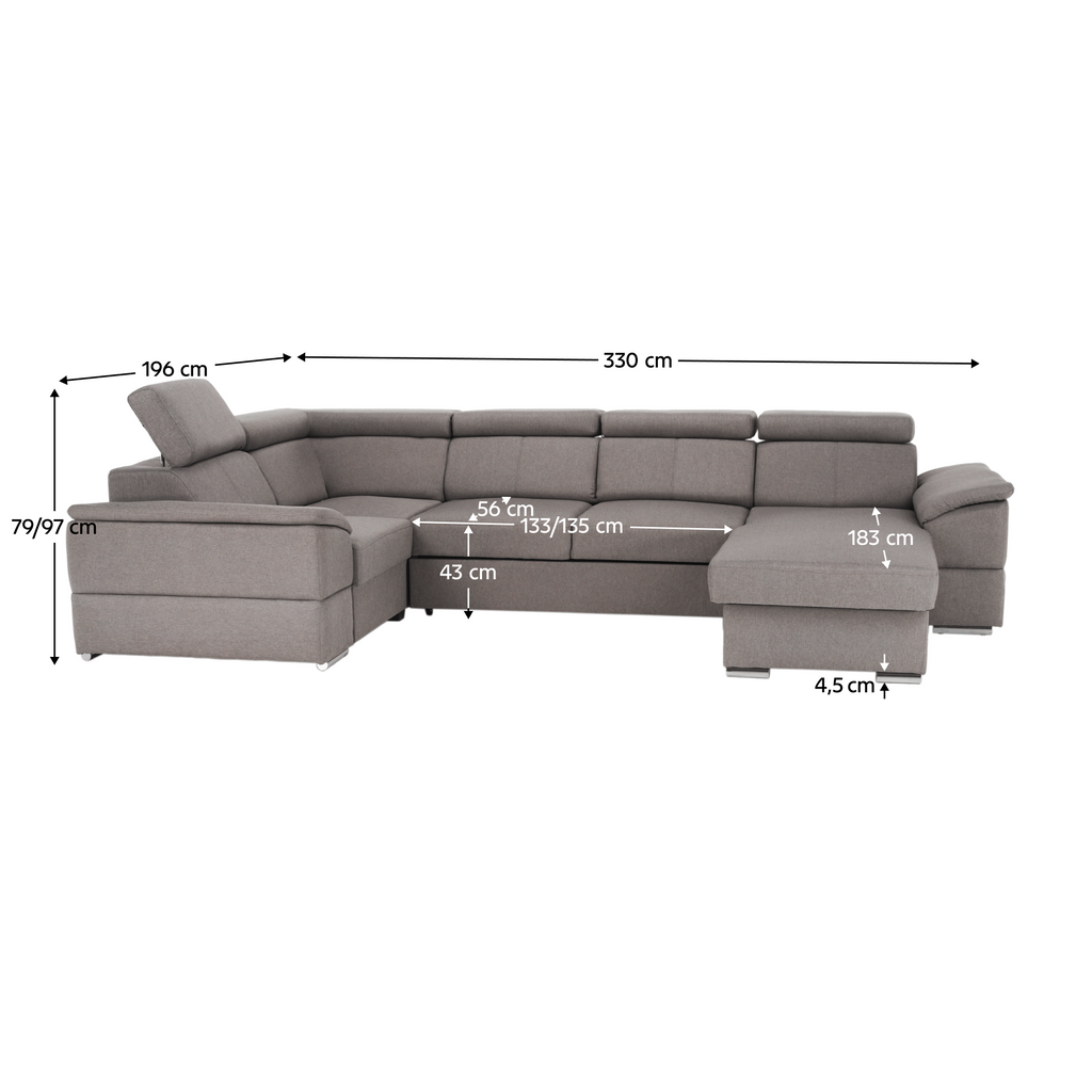 Coltar in forma de U extensibil SEGORIA ROH, vedere 4