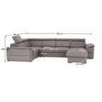 Coltar in forma de U extensibil SEGORIA ROH, vedere 4