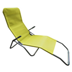 Sezlong de gradina SELNO, verde/gri