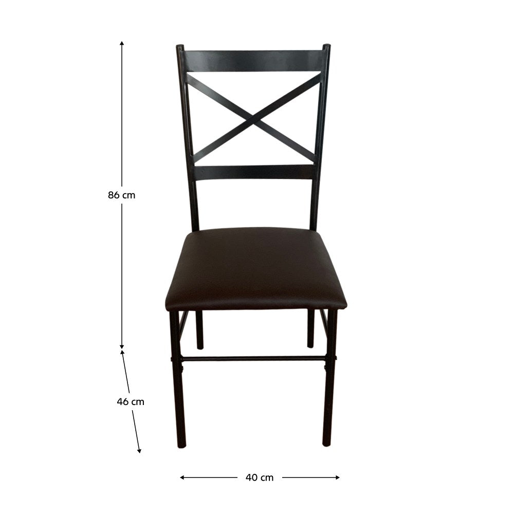 Set masă cu scaune Naren – schiță cu dimensiuni, imaginea 2