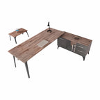 Set mobilier birou Compact, vedere din alt unghi