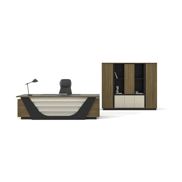 Set mobilier birou Forge, vedere din față