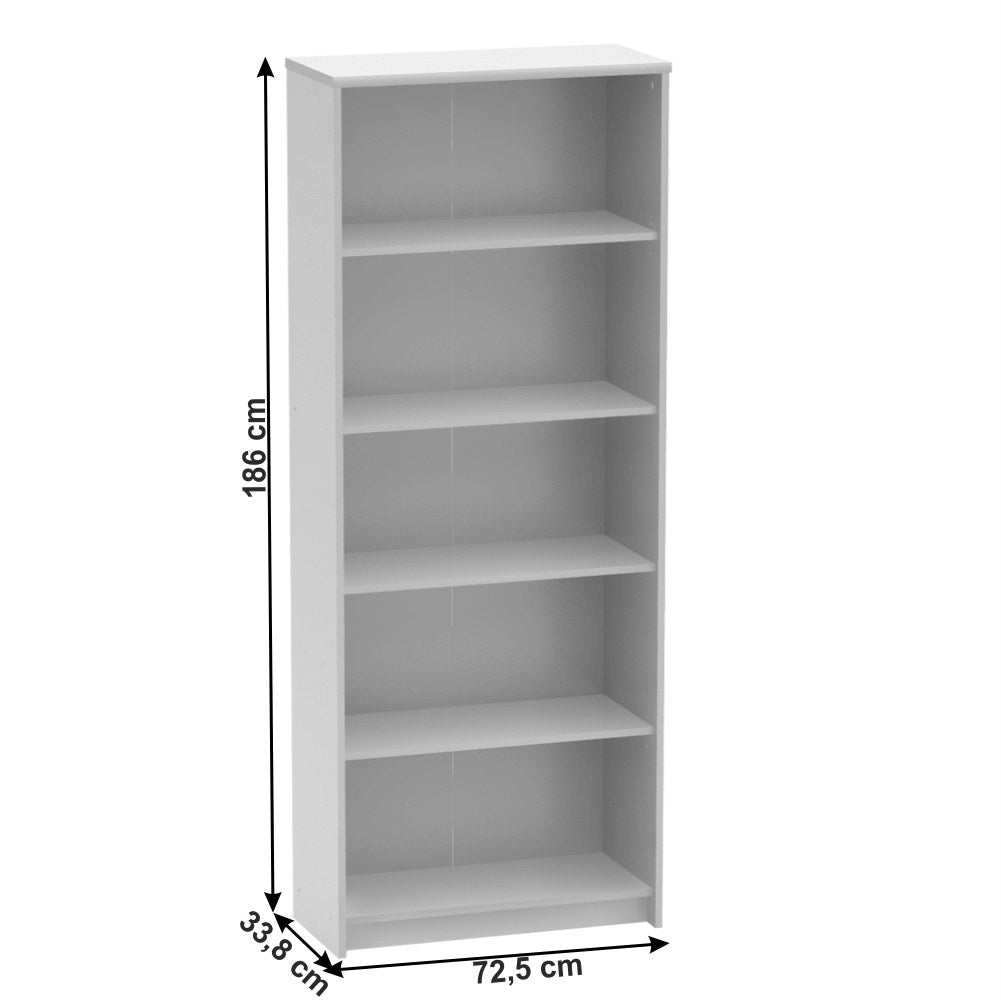 Set mobilier birou Johan 2 – schiță cu dimensiuni, imaginea 4