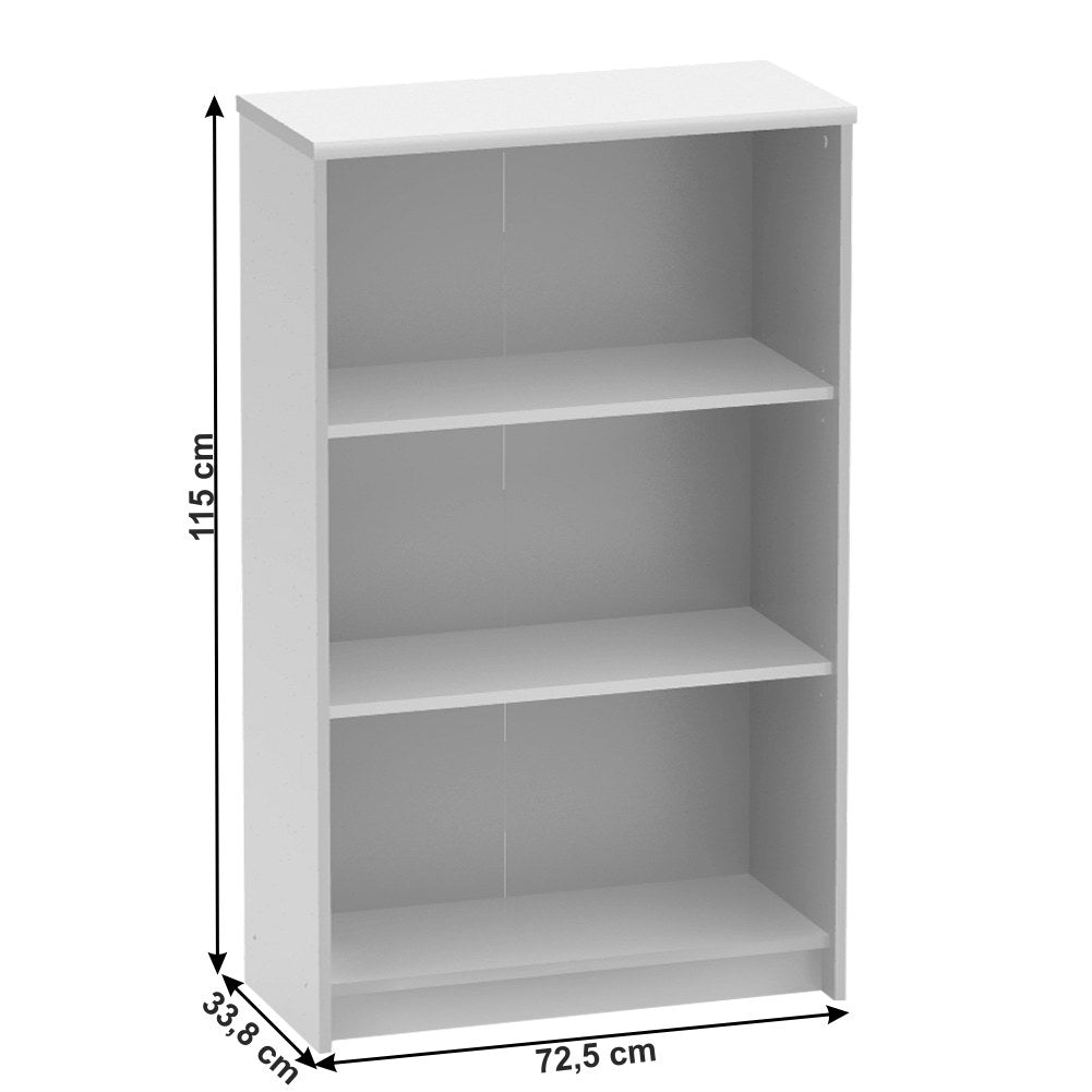 Set mobilier birou Johan 2 – schiță cu dimensiuni, imaginea 5