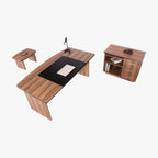 Set mobilier birou Simge, vedere din alt unghi, imaginea 5