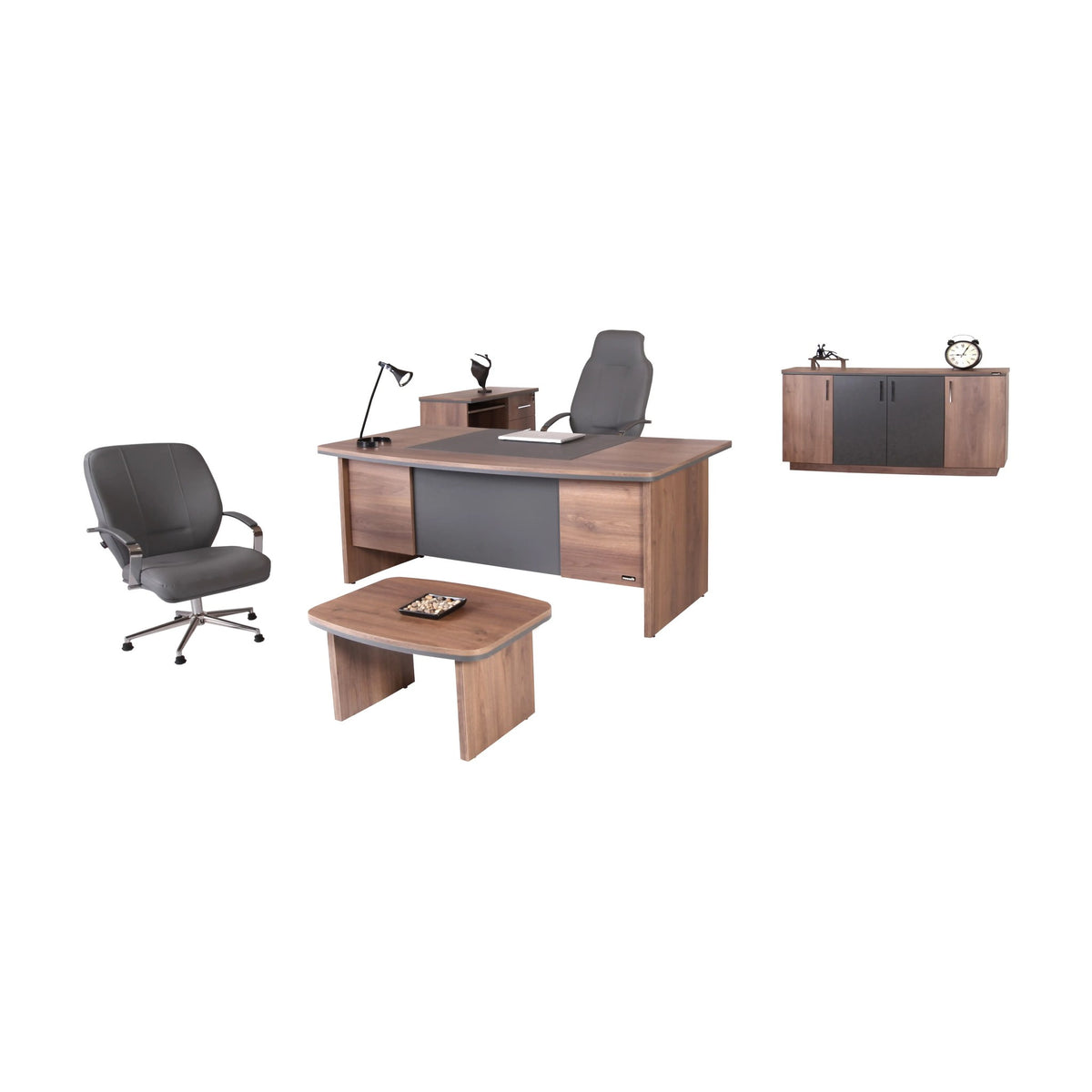 Set mobilier birou Simge, vedere din alt unghi
