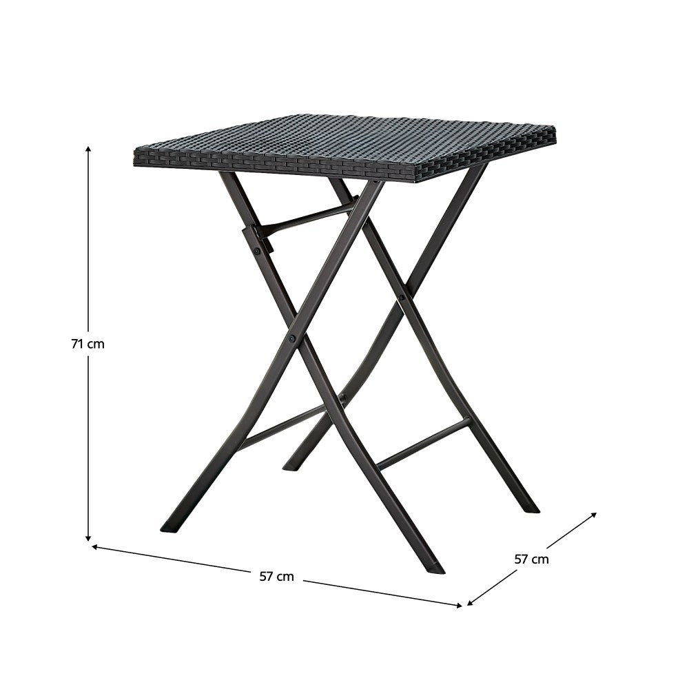 Set mobilier grădină Faruk – schiță cu dimensiuni