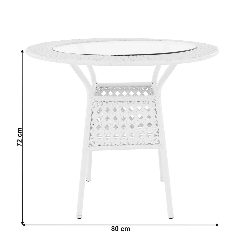 Set mobilier grădină Koven – schiță cu dimensiuni
