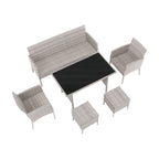 Set mobilier grădină Lalen, vedere din alt unghi, imaginea 3